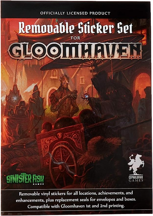 Gloomhaven: Removable Stickers Set