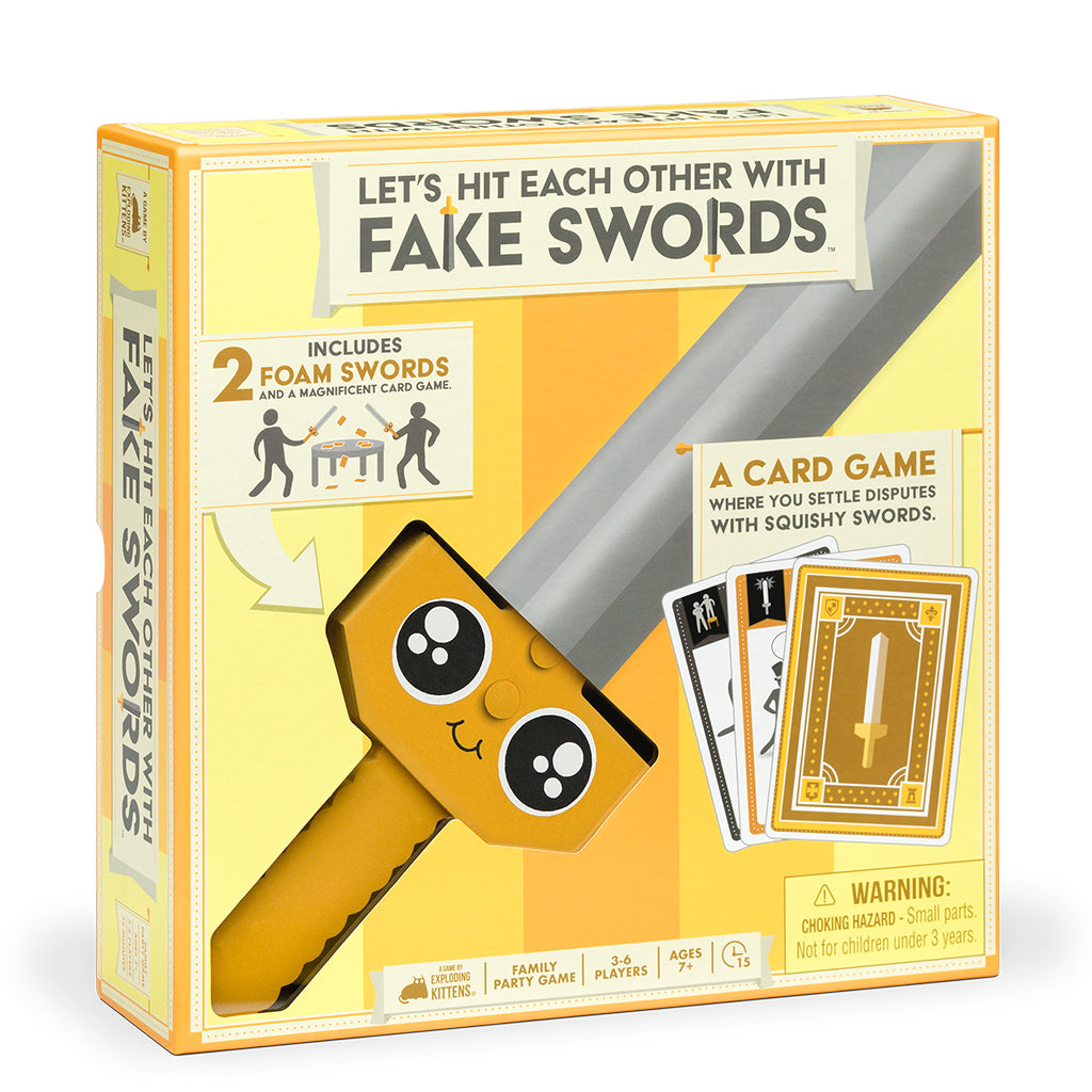 Let’s Hit Each Other With Fake Swords