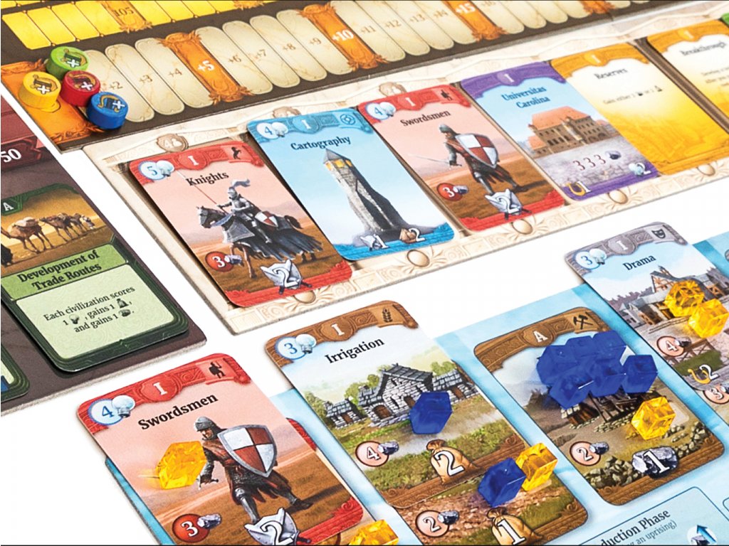 Through the Ages: A New Story of Civilization military and technology cards