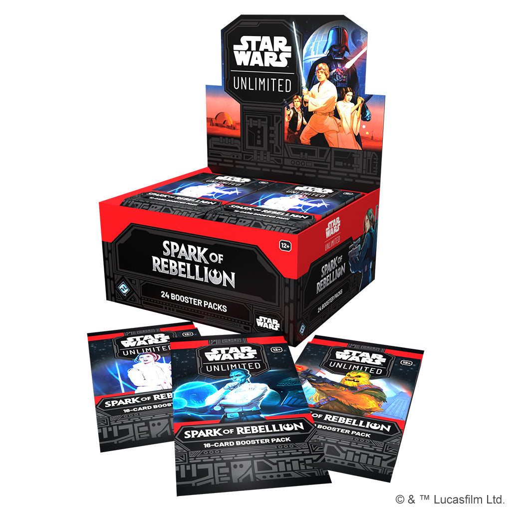Star Wars Unlimited: Spark of Rebellion - Booster Display Box