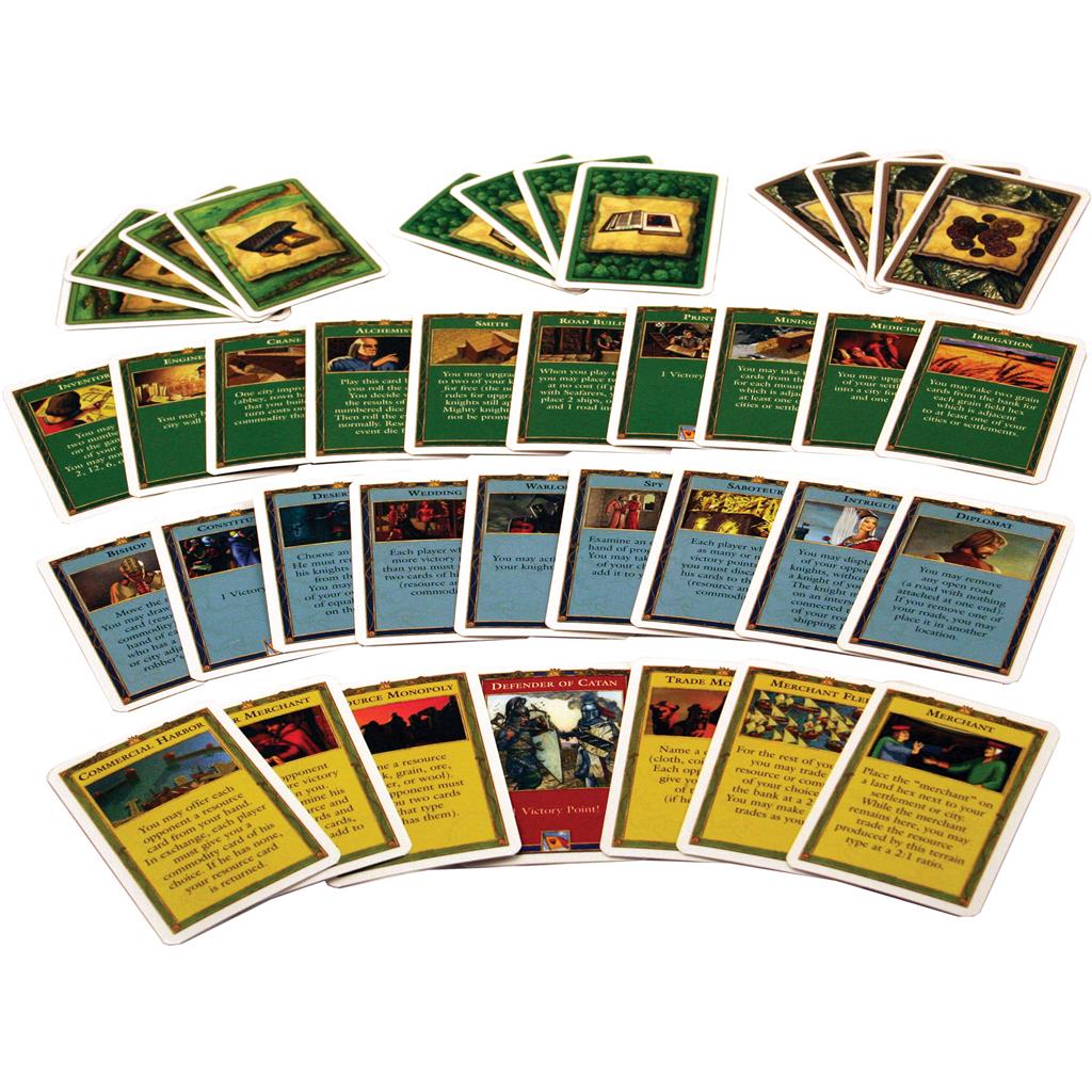 Catan: Accessories: Cities and Knights Game Cards