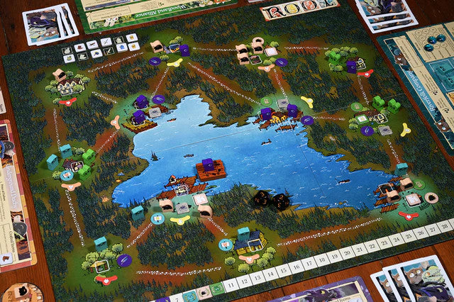 Root: The Underworld Expansion faction pieces and tokens