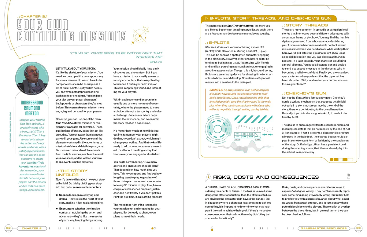 Star Trek Adventures RPG: 2nd Edition - Game Toolkit RPG chapter 2.1