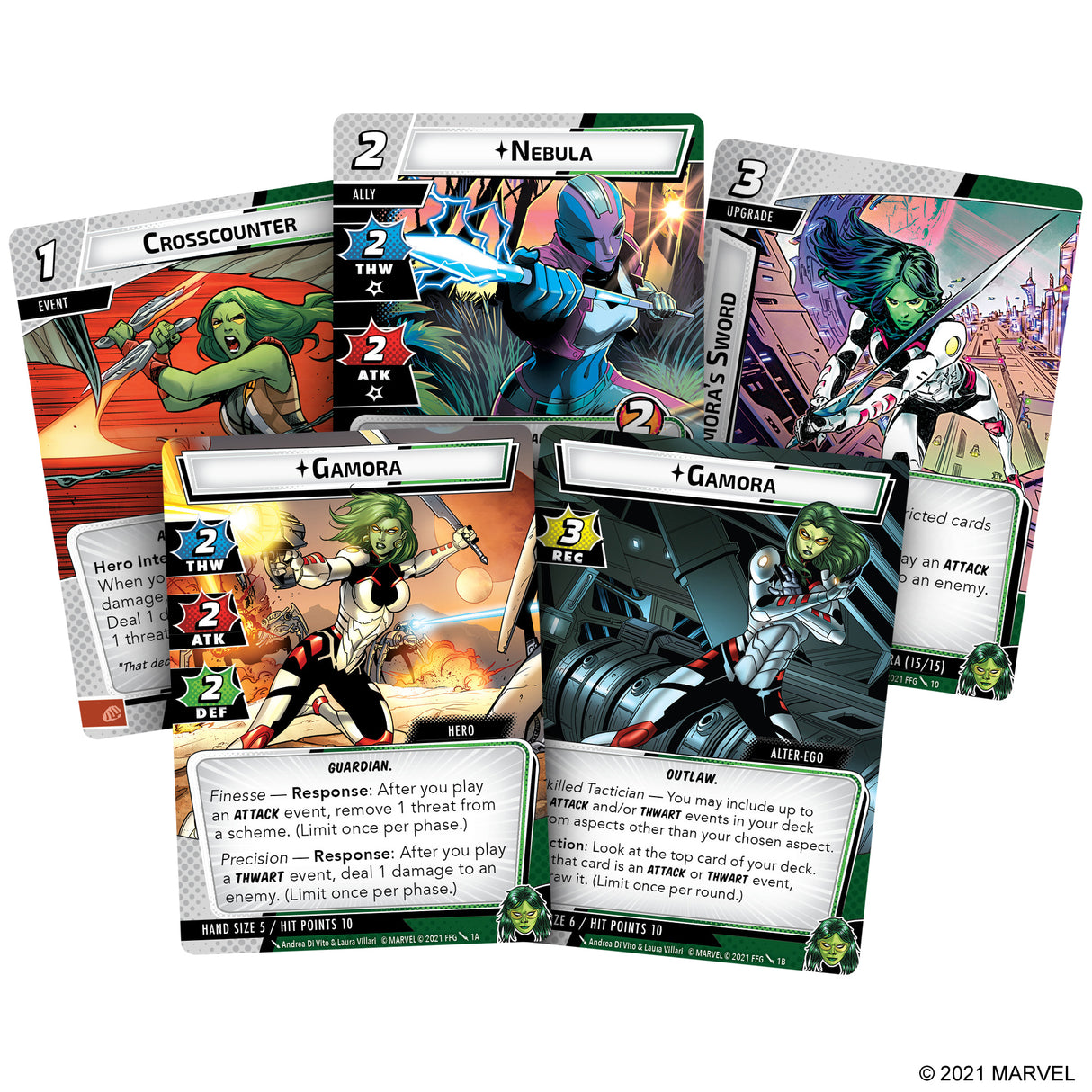 Marvel Champions: The Card Game- Gamora Hero Pack