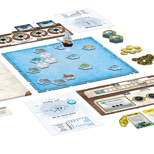 Forgotten Waters gameplay setup with story elements