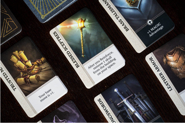 Return to Dark Tower board game cards