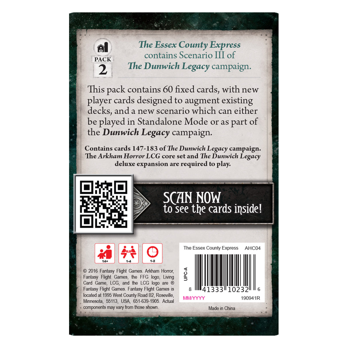 Arkham Horror: TCG - The Essex County Express