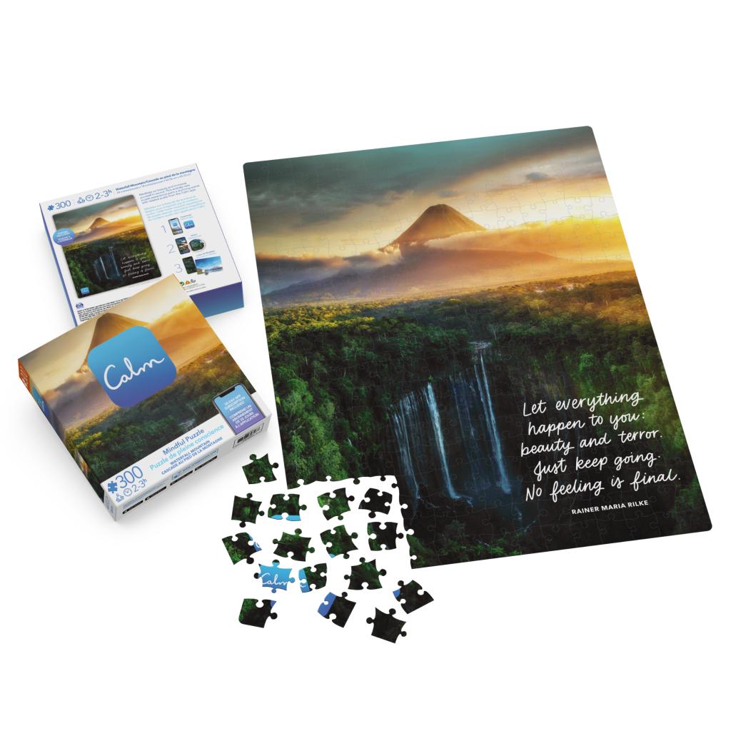 Calm Puzzle - Waterfall Mountain 300piece