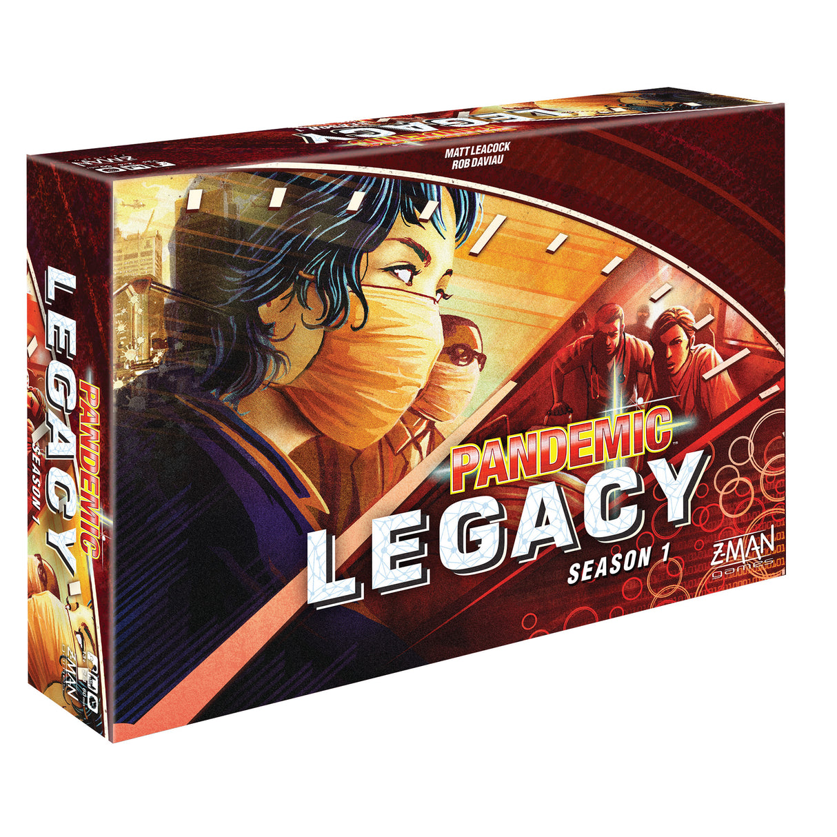 Pandemic: Legacy: Season 1 (Red Edition) board game box | Elderwoods