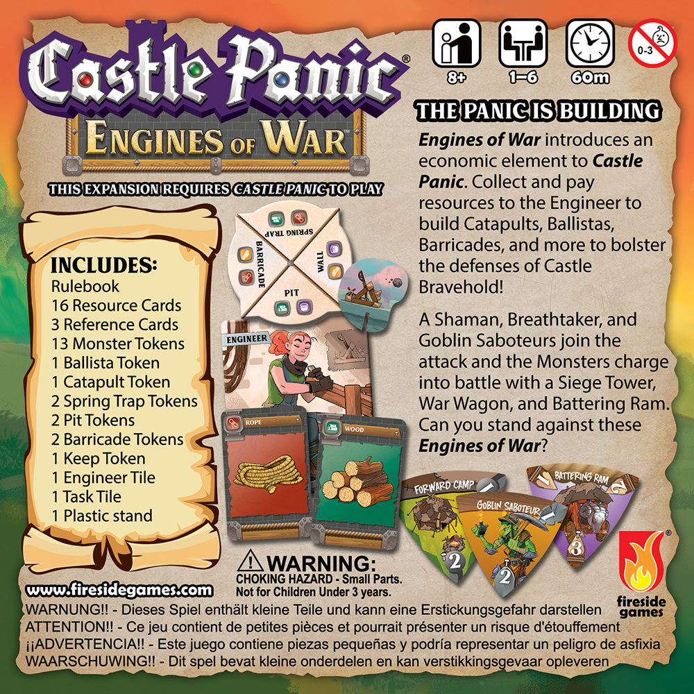 Castle Panic: Engines of War 2nd Edition