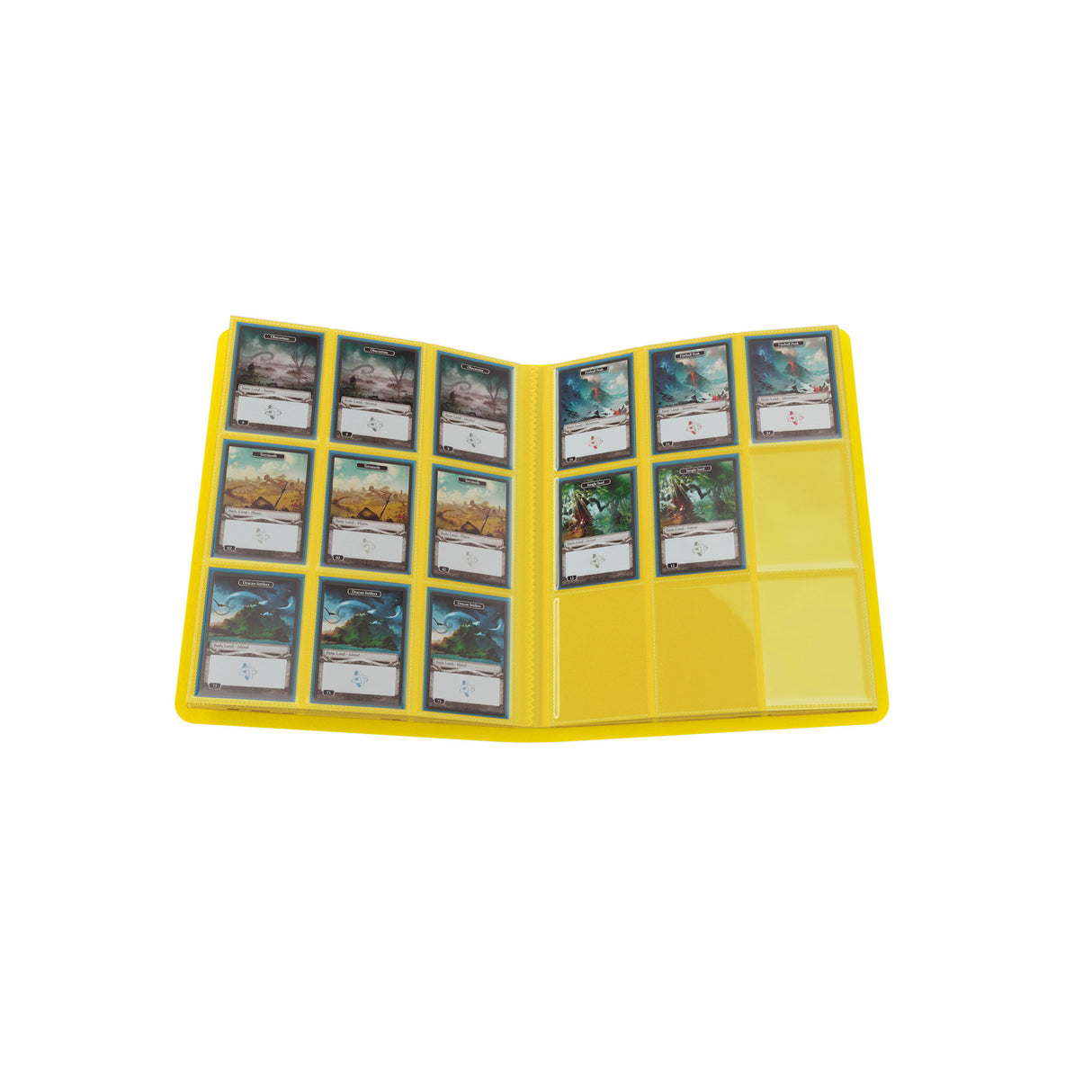 Gamegenic: Casual Album 18-Pocket Yellow with side-loading pocket design