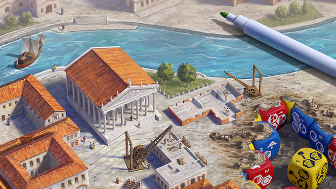 Rome & Roll board game | Elderwoods