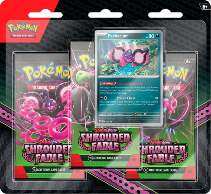 Pokemon: Scarlet & Violet 6.5 - Shrouded Fable 3-Booster Blister