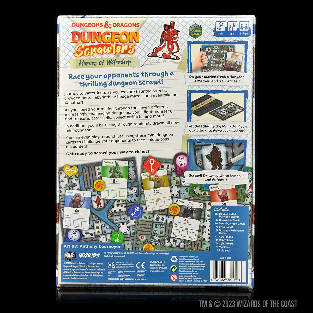 D&D Dungeon Scrawlers - Heroes of Waterdeep