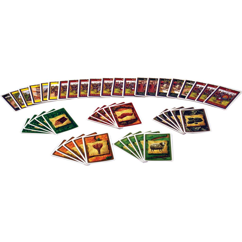 Catan: Accessories: Base Game Cards