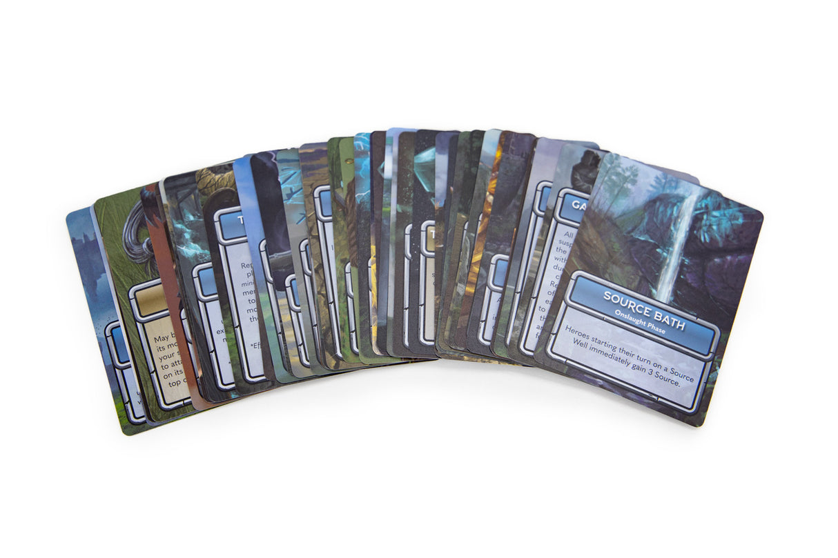 Cloudspire faction cards and player boards
