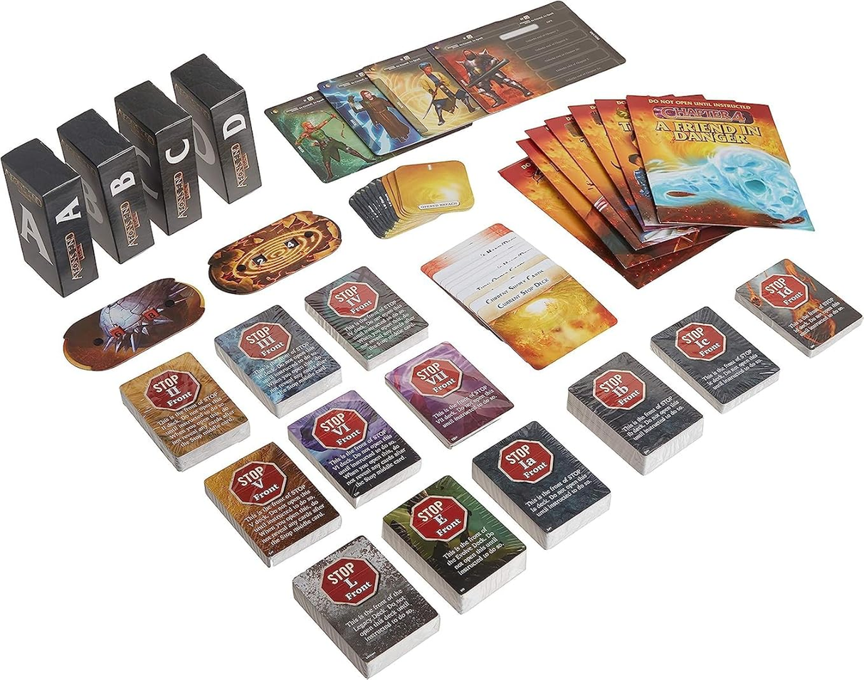 Aeon's End DBG: Legacy Deck Building Game components and cards