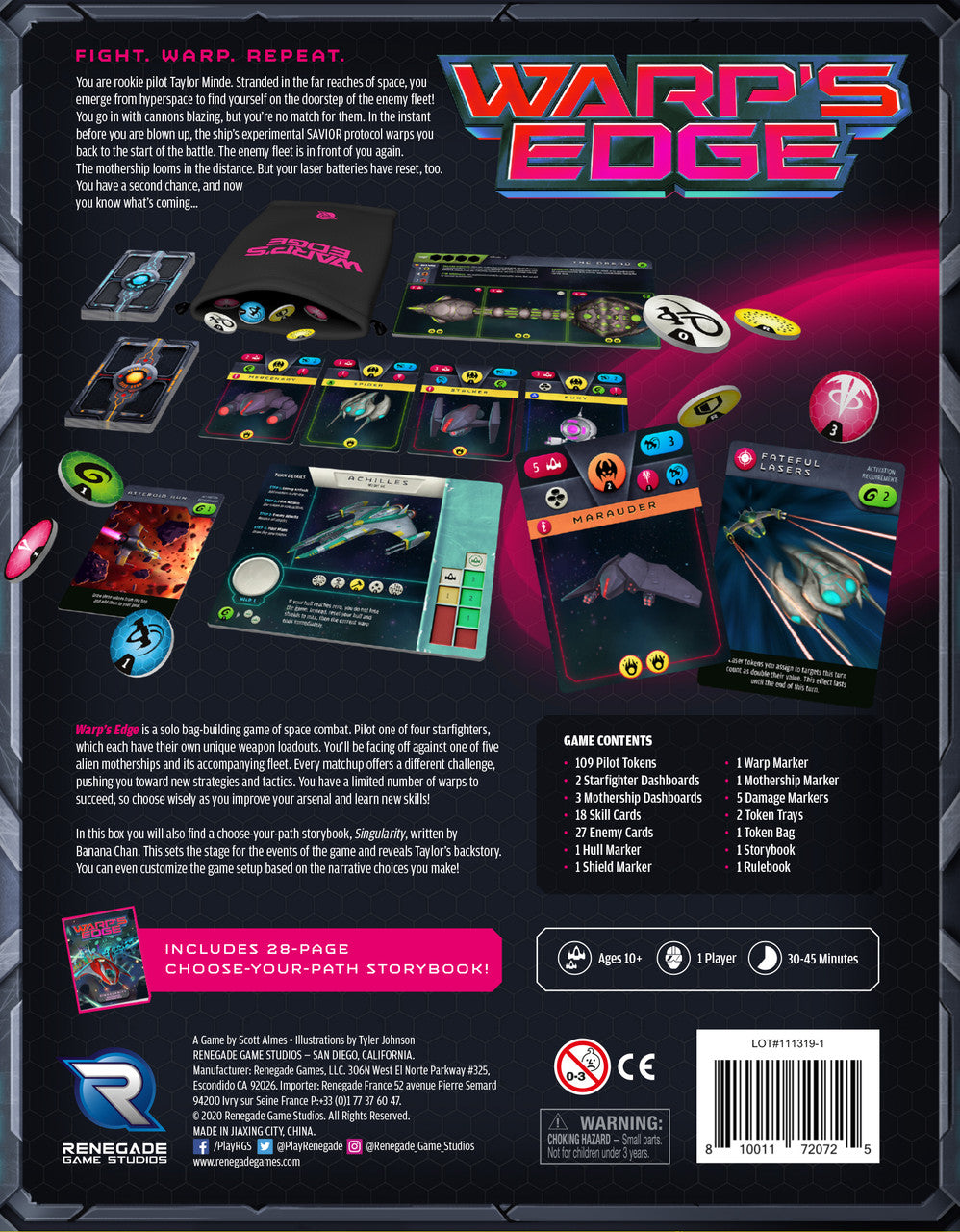 Solo Hero: Warp's Edge