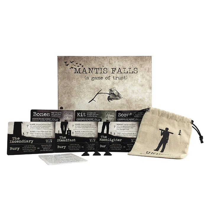 Mantis Falls board game expansions included