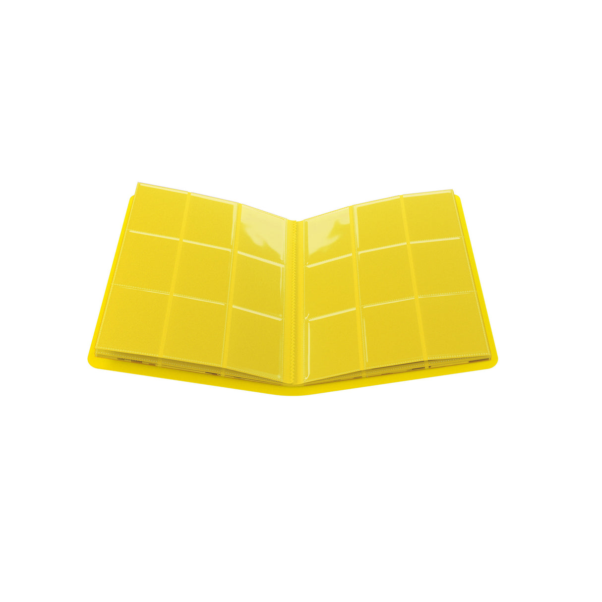 Gamegenic: Casual Album 18-Pocket Yellow featuring card storage pages