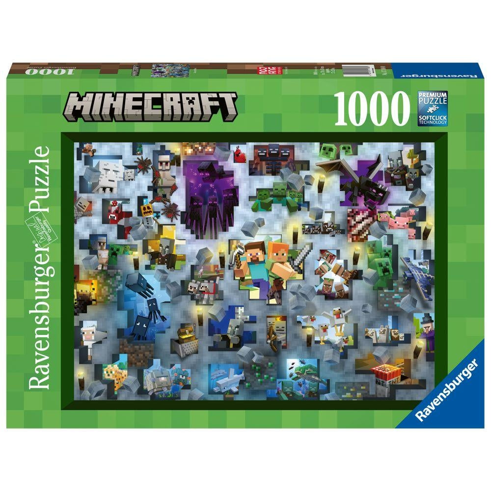 Minecraft Mobs 1000 Piece Puzzle Ravensburger