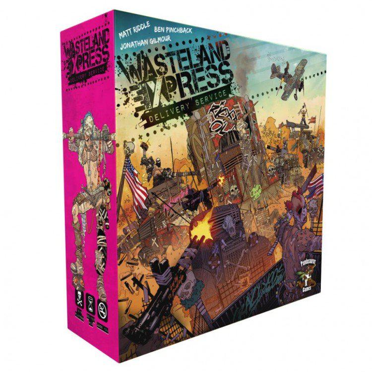 Wasteland Express Delivery Service board game box | Elderwoods