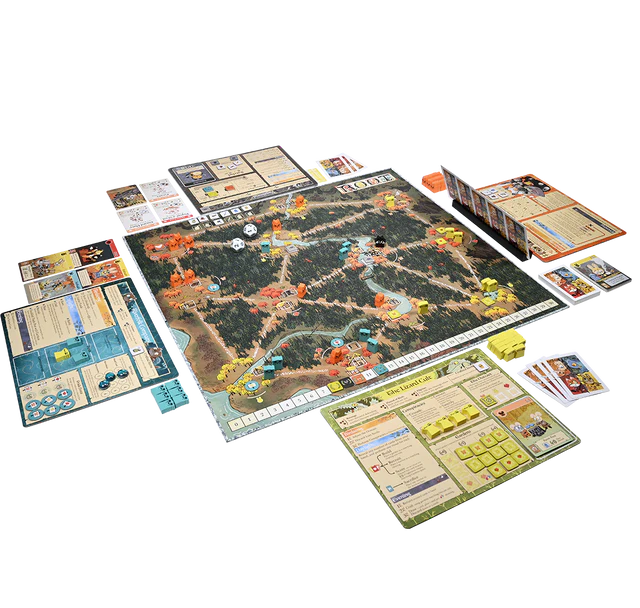 Root: The Riverfolk Expansion detailed game components