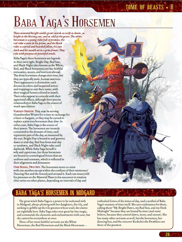 Tome of Beasts 5e