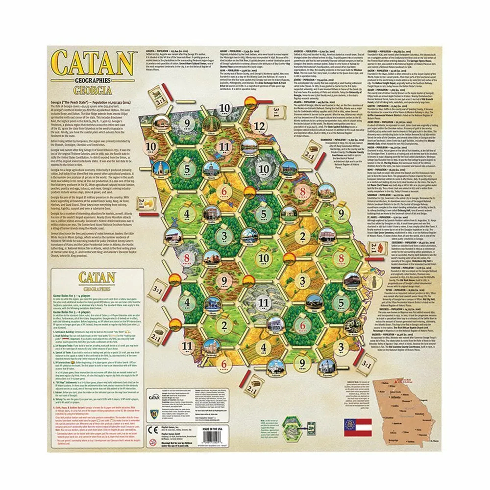 Catan: Geographies: Georgia