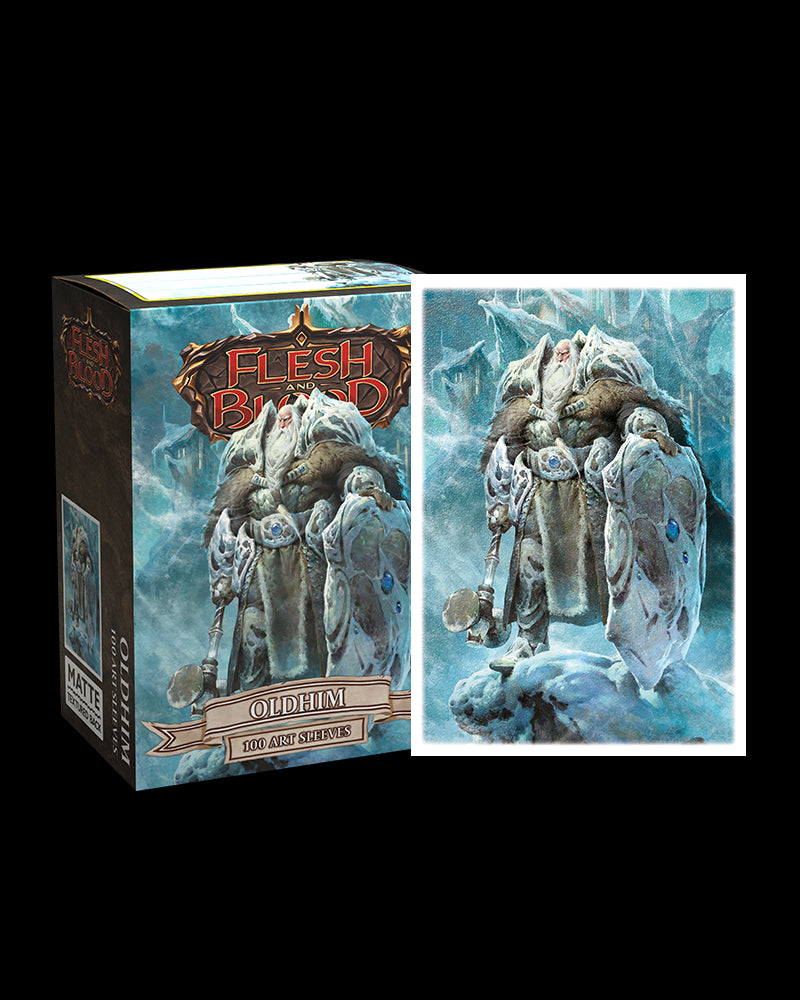 Dragon Shield Flesh and Blood Oldhim - Matte Art Sleeves - Standard Size | Elderwoods