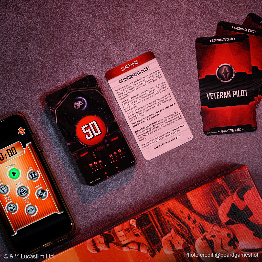 UNLOCK!: Star Wars board game box showing escape room puzzle adventure theme