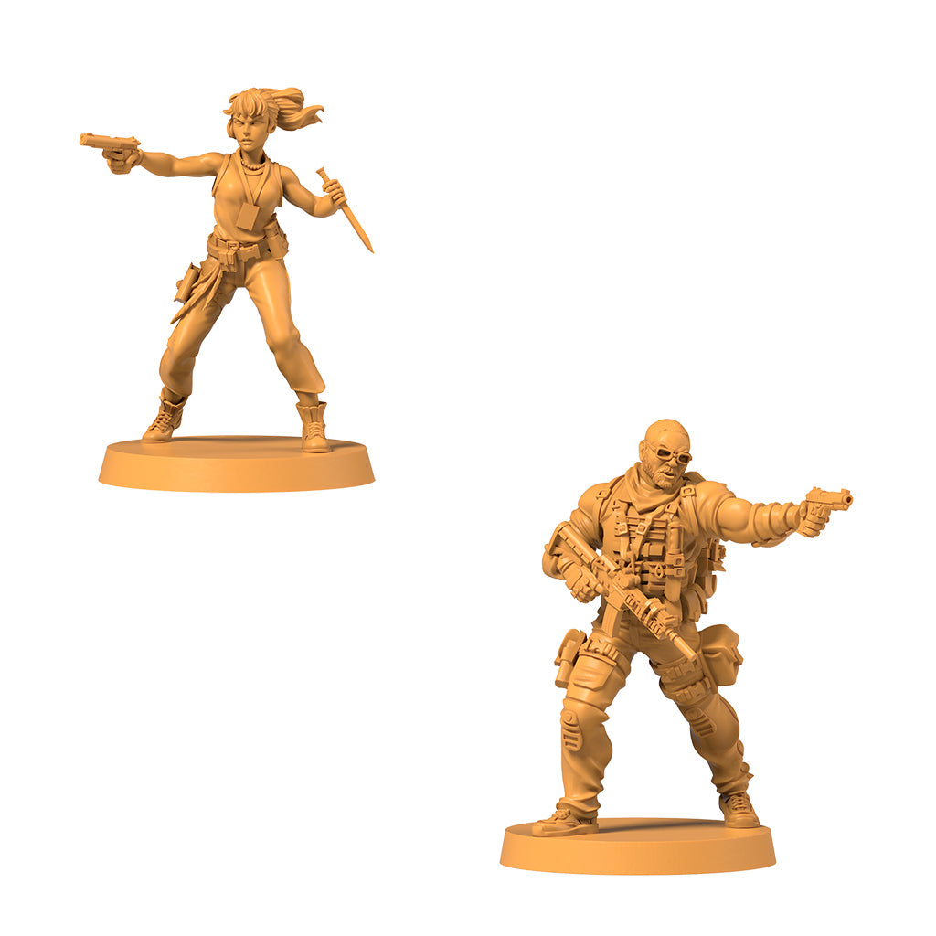 Zombicide: Army of the Dead character miniatures