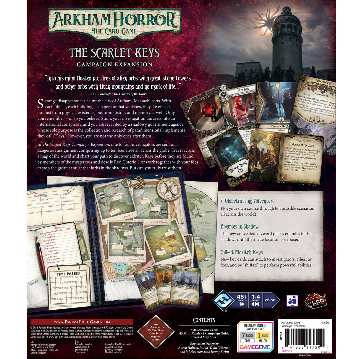 Arkham Horror: TCG - The Scarlet Keys Campaign Expansion