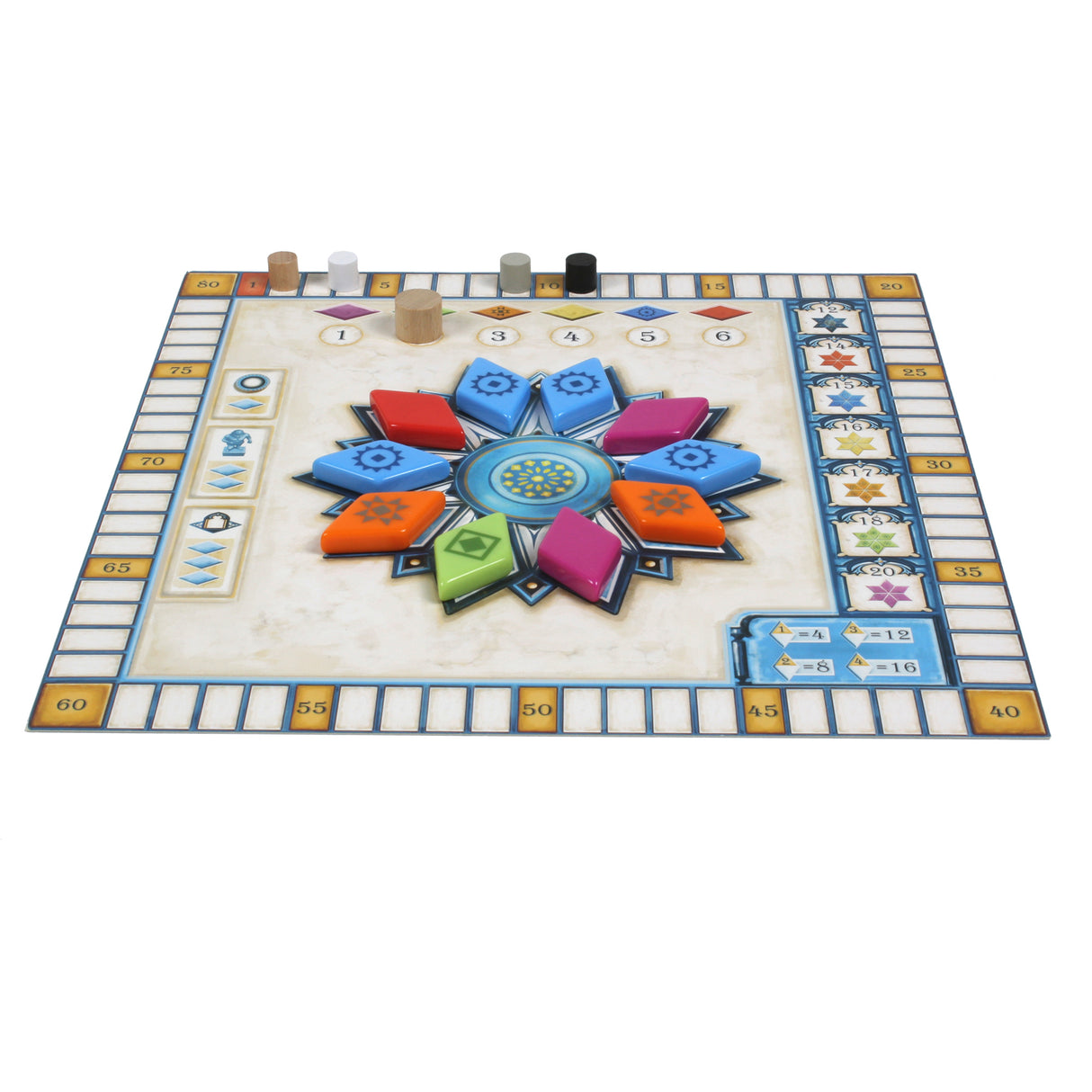 Azul: Summer Pavilion board game player boards