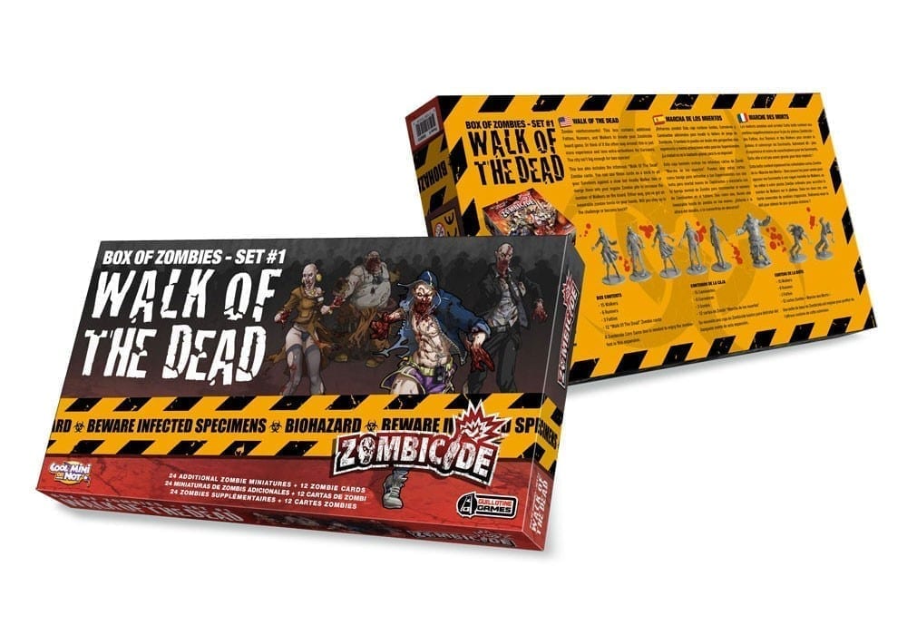 Zombicide: Walk of the Dead - Box of Zombies set 1