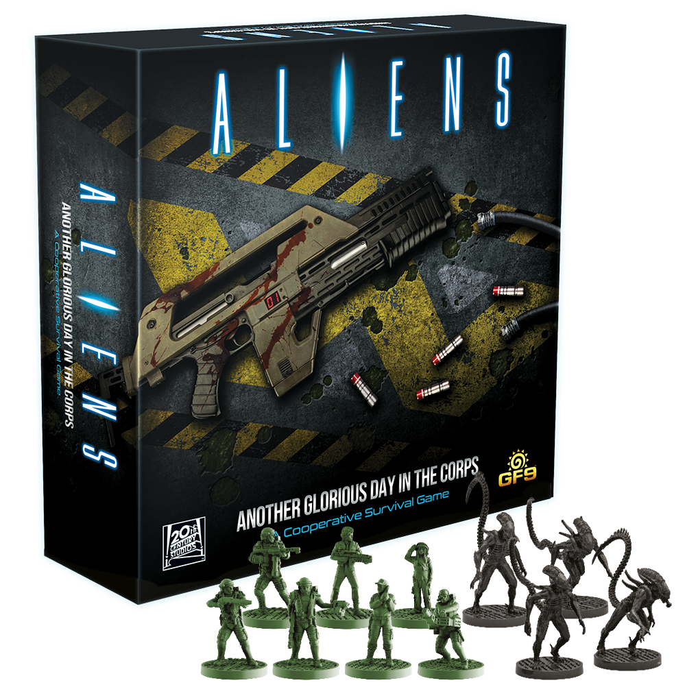 Aliens Board Game: Another Glorious Day in the Corps (2023) board game | Elderwoods