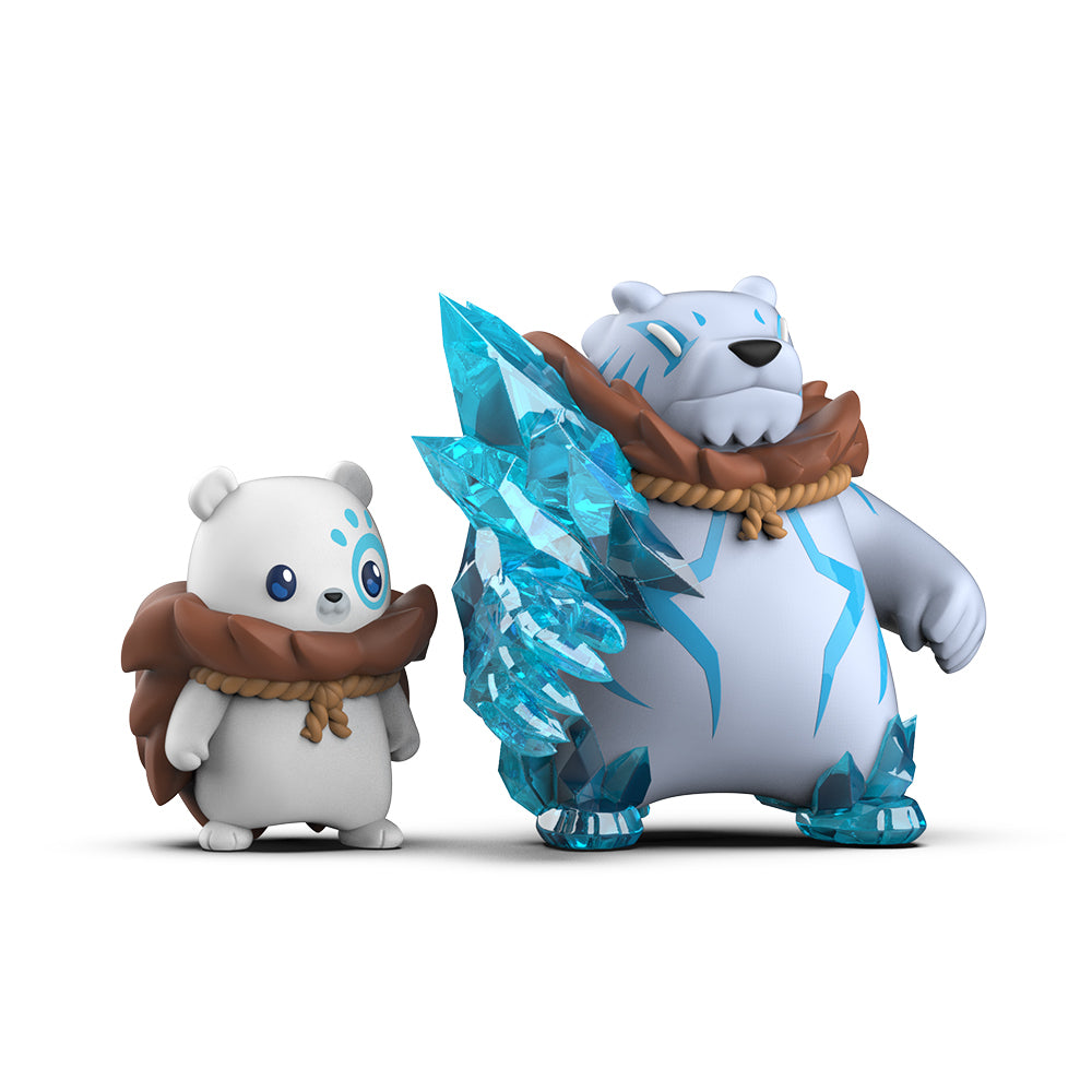 Casting Shadows Vinyl Figure Set - Frost Polarpaw & Frost the Merciless