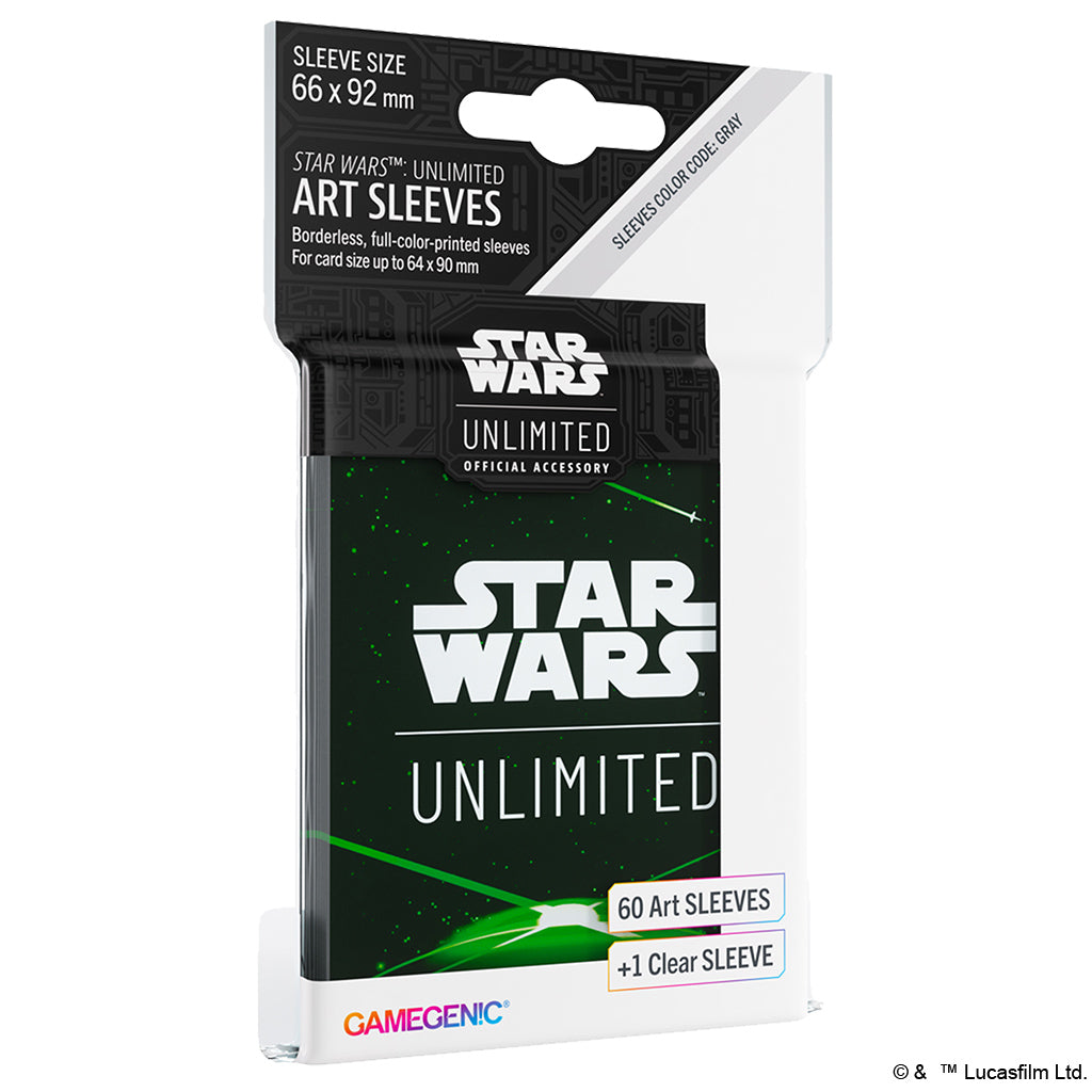 Star Wars: Unlimited Art Sleeves - Card Back Green