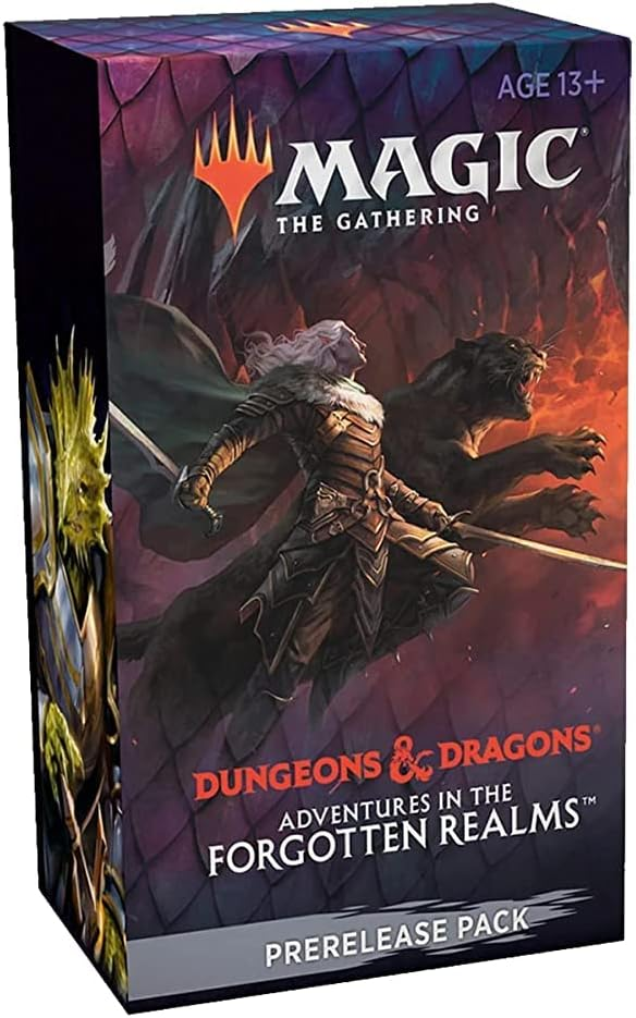 MTG: D&D - Adventures in the Forgotten Realms Pre-Release Draft kit boxes