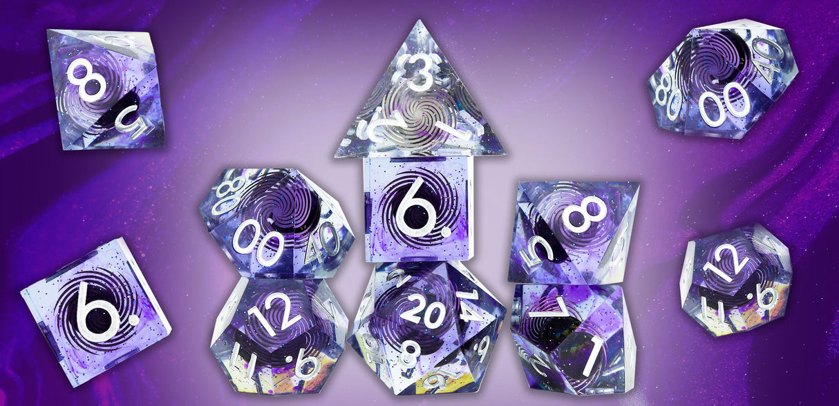 Sirius Dice: RPG Dice Set (7): Sharp Midnight