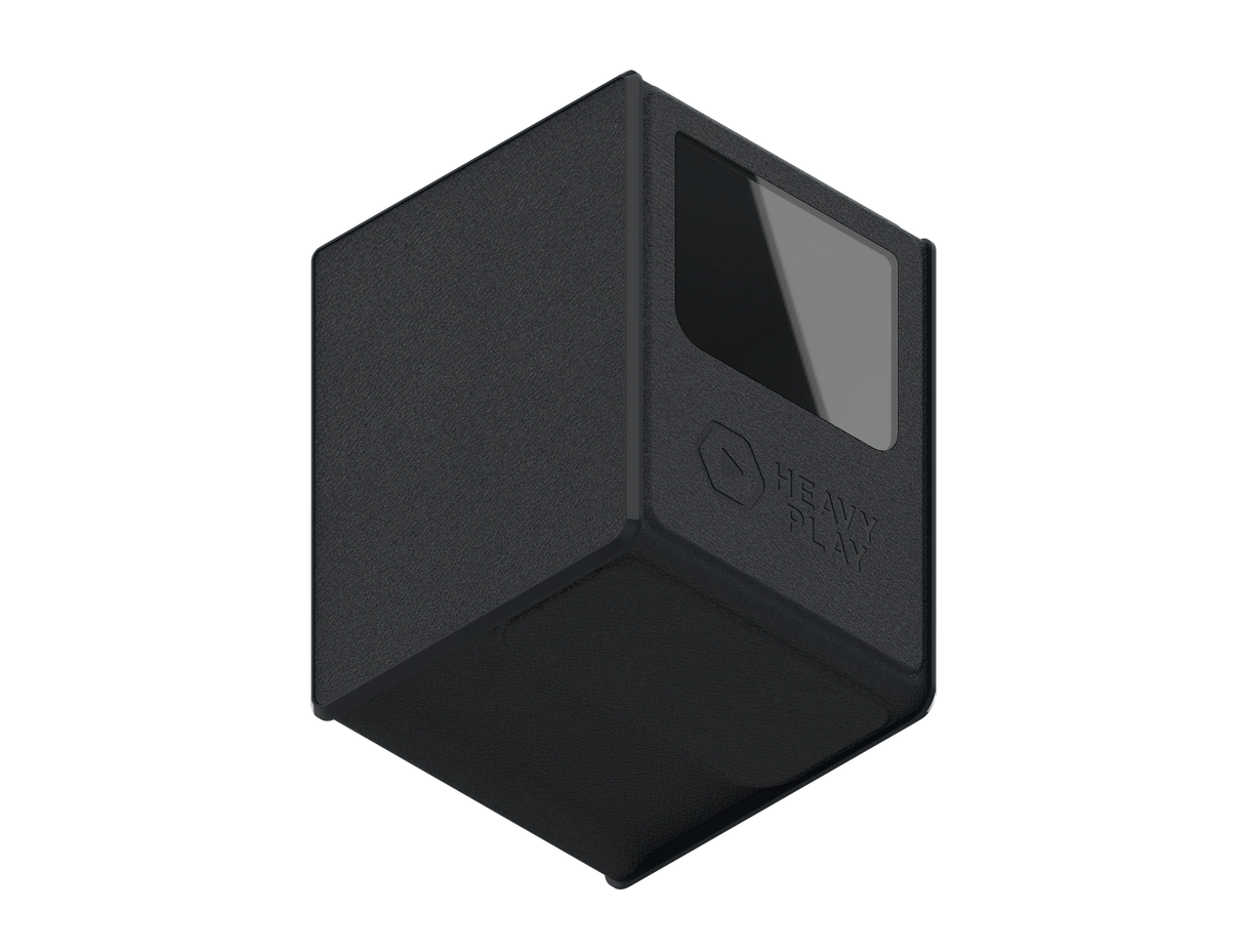 Heavy Play RFG Deckbox MAX 100DS: Warlock Black | Elderwoods