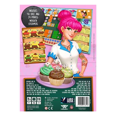 Cupcake Empire complete game components and pieces