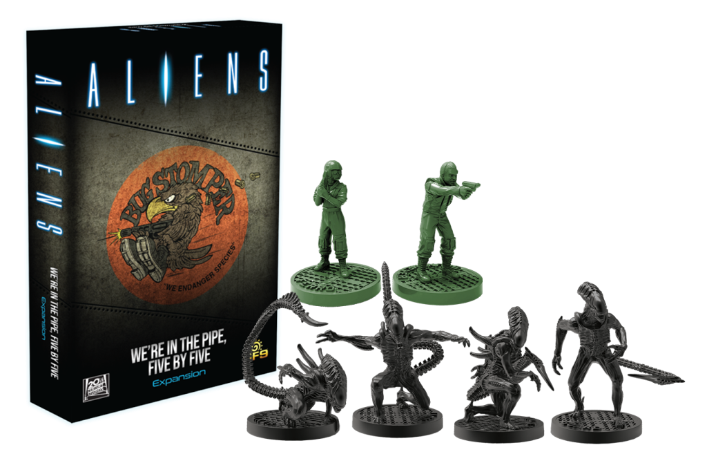 Aliens Board Game: We’re In the Pipe, Five By Five