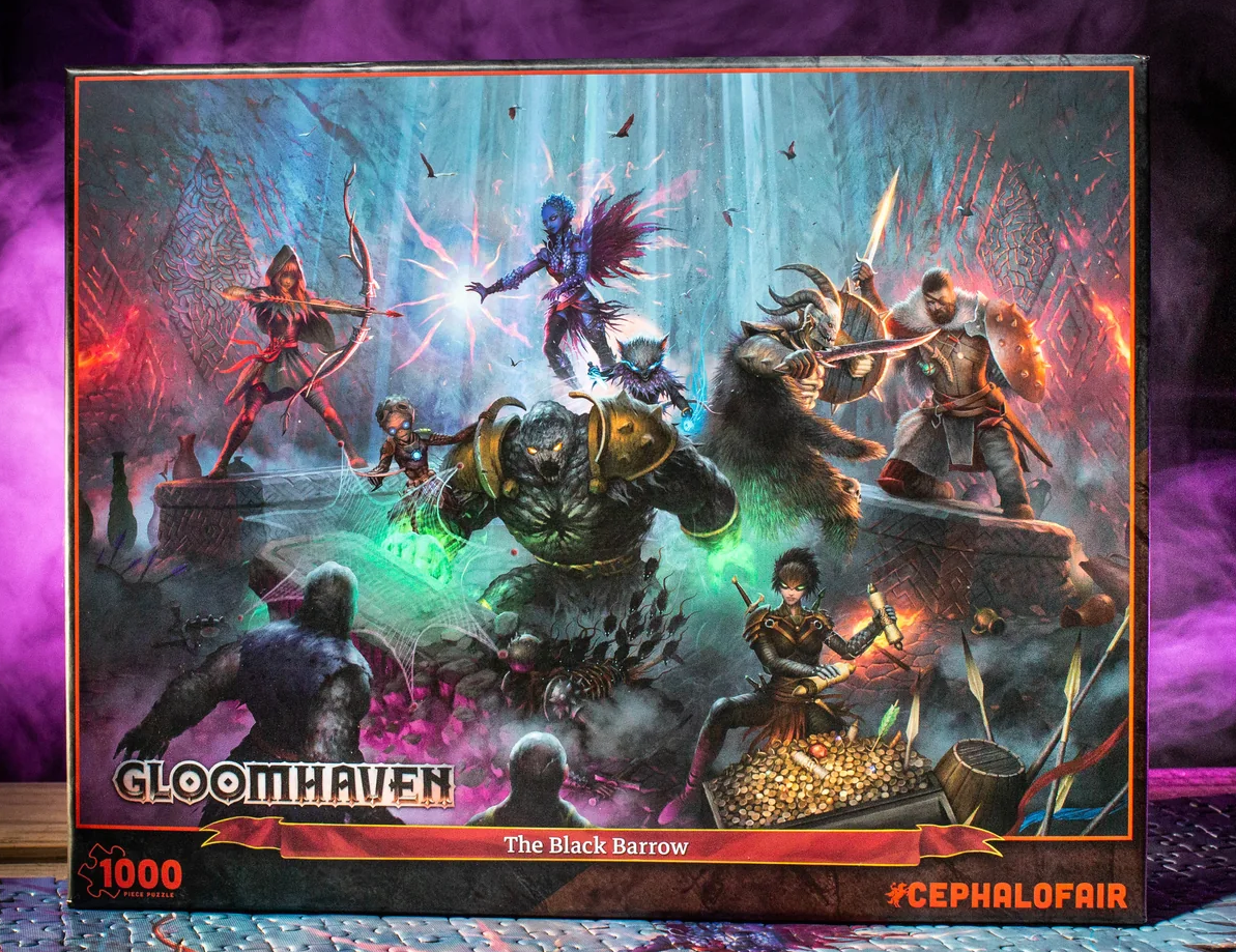 Gloomhaven: The Black Barrow Puzzle