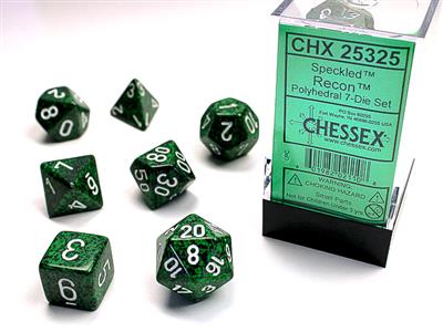 Chessex - Speckled Polyhedral Recon 7-die set