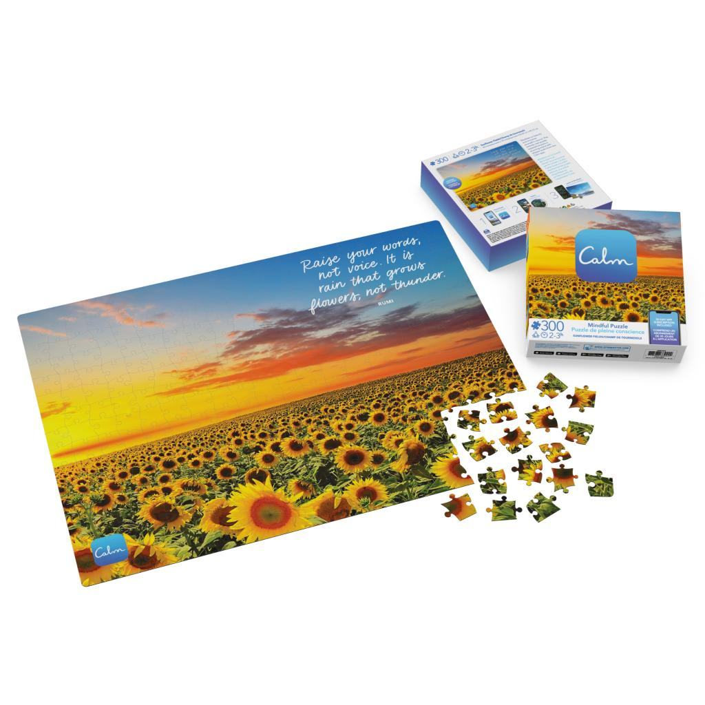 Calm Puzzle - Sunflower Fields 300piece