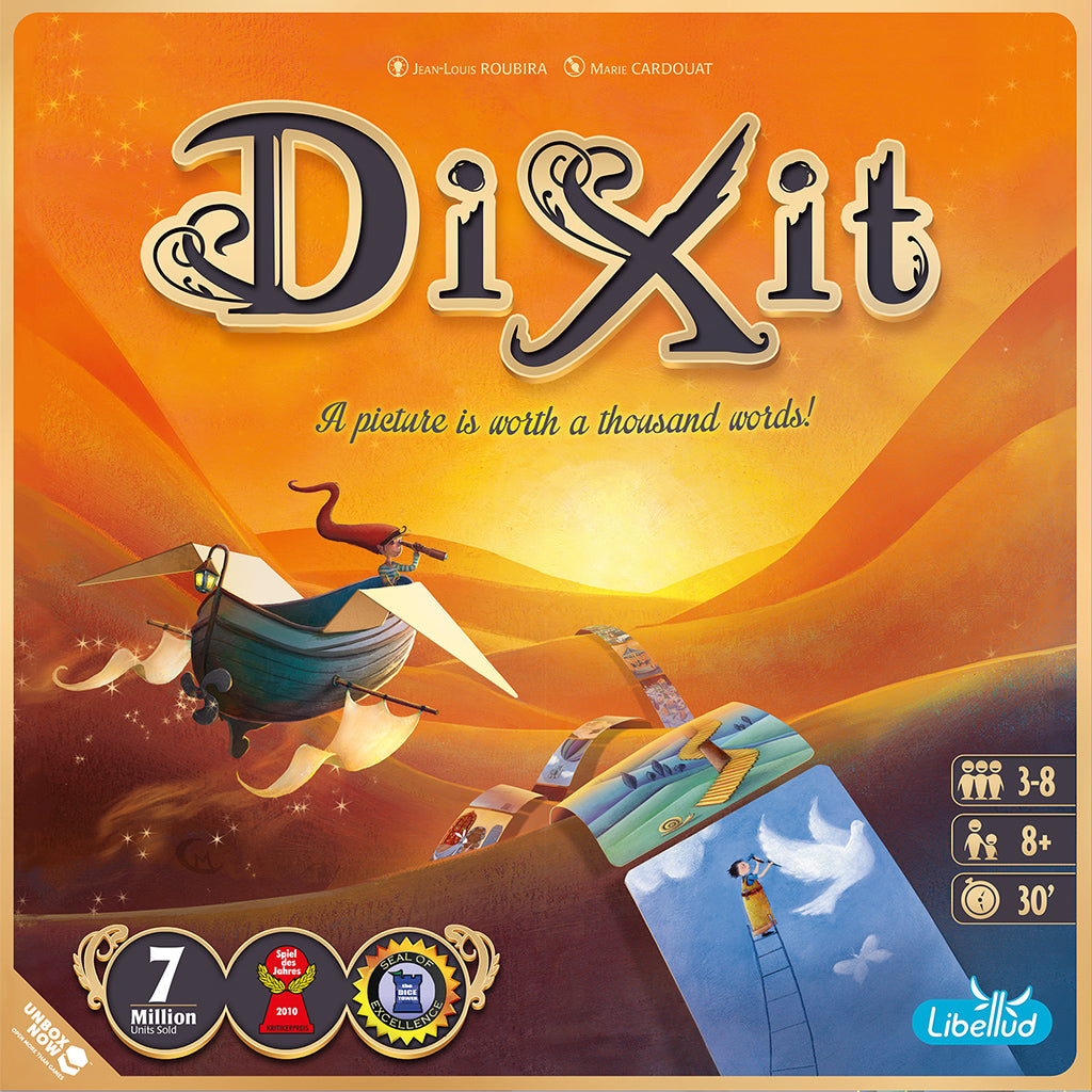 Dixit Board Game 2021 Refresh board game gameplay with illustrated cards