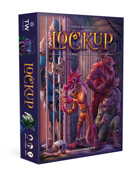 Lockup: A Roll Player Tale board game | Elderwoods