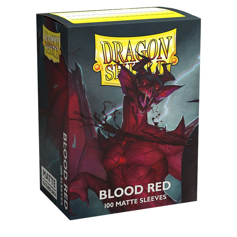 Dragon Shield Matte Blood Red | Elderwoods