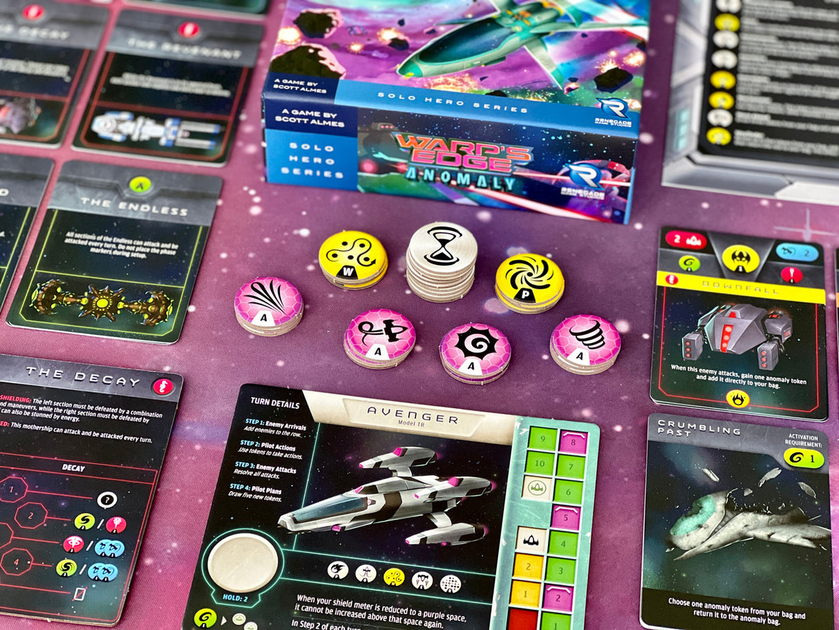 Solo Hero: Warp's Edge - Anomoly Expansion